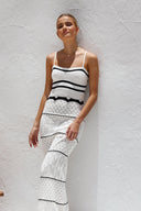 Vestidos Largos Wave Tricot Serenity