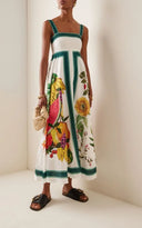 Vestidos Largos Florida Frutas Tropicales