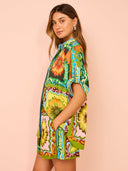 Conjunto dos Piezas Farm Florido