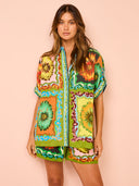 Conjunto dos Piezas Farm Florido