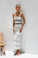 Vestidos Largos Wave Tricot Serenity