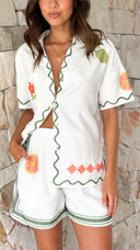 Conjunto dos Piezas Pine Olina