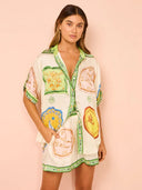 Conjunto dos Piezas Farm Jade