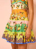 Vestidos Cortos Farm Areia