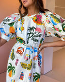 Vestidos Largos Farm Sintonia