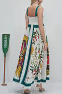 Vestidos Largos Florida Frutas Tropicales