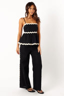 Conjunto dos Piezas Wave Stella Negro