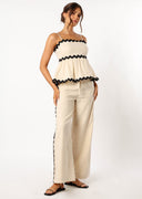 Conjunto dos Piezas Wave Stella Beis