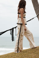 Conjunto dos Piezas Wave Stella Beis
