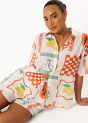 Conjunto dos Piezas Pine Papaya