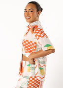 Conjunto dos Piezas Pine Papaya